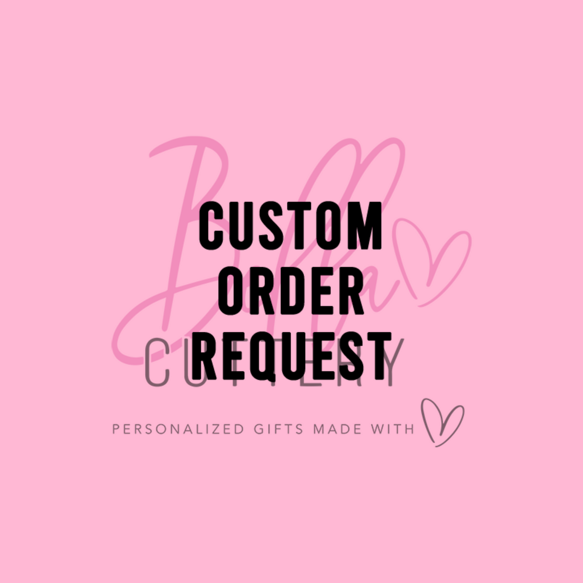 Hot Model for custom/personalized request