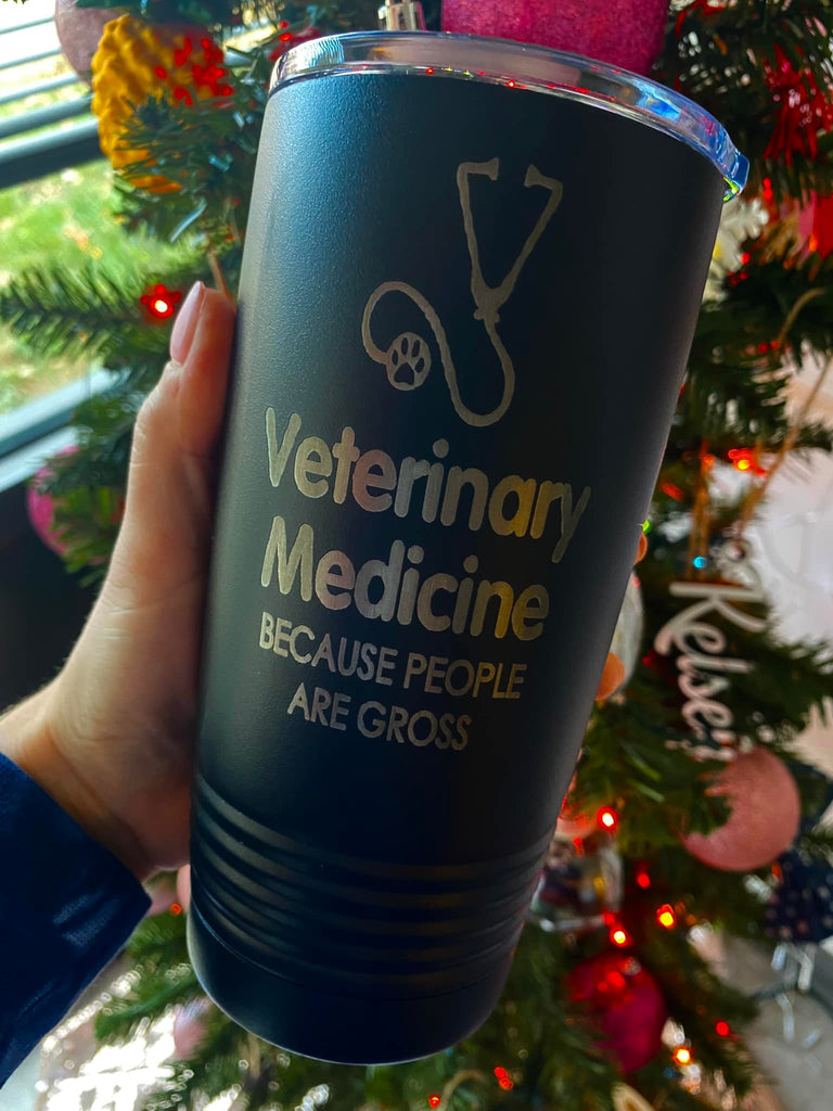 Veterinarian Gift, Veterinary Medicine Because People Are Gross, Vet Tech Gift, Appreciation Week, Funny Vet Gift