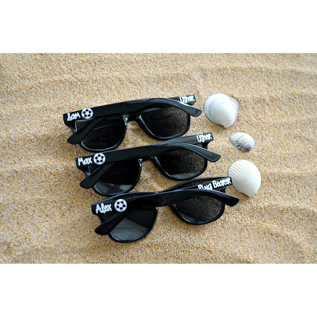 personalized colorful kids youth sunglasses summer wear vacation