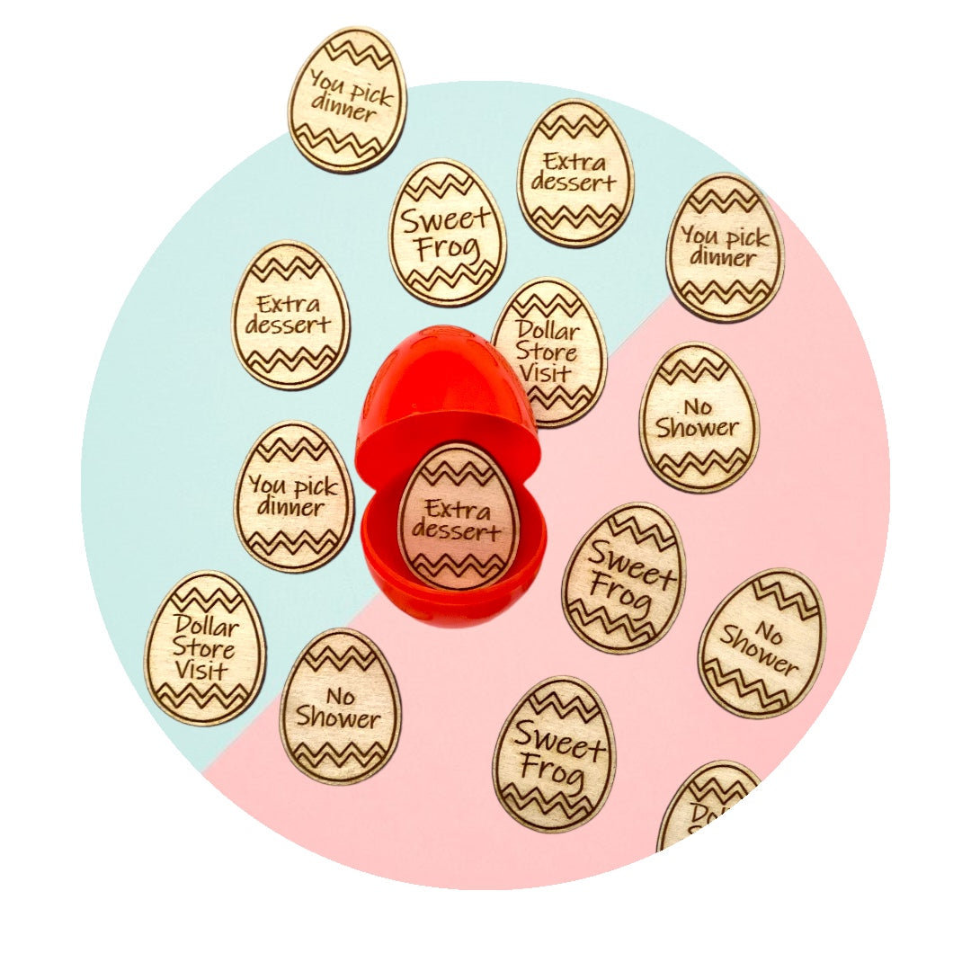 15 Easter Egg Tokens
